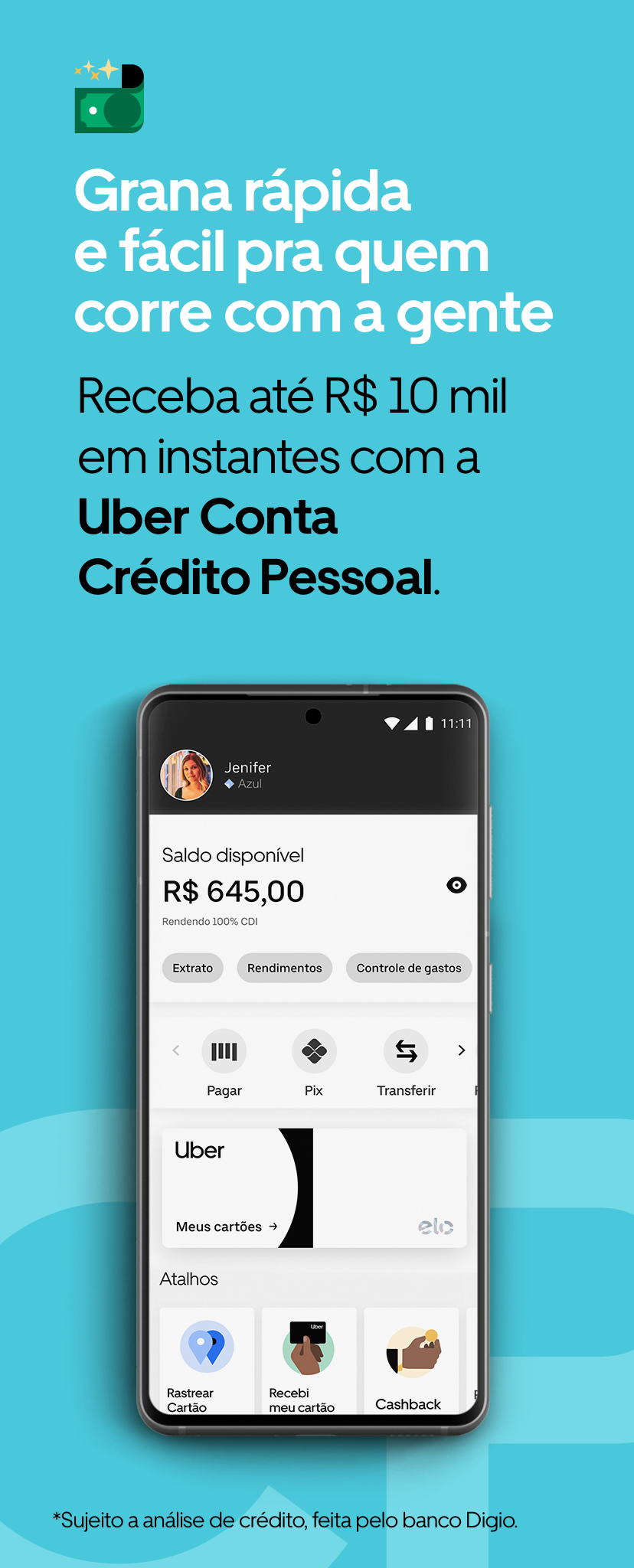 Grana rápida e fácil para quem corre com a gente